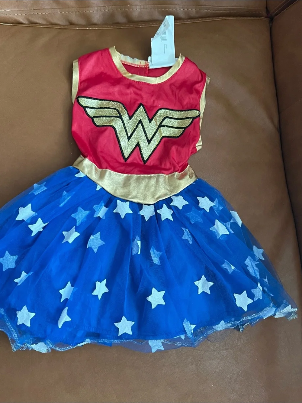 Rubie's DC Comics Wonder Woman Deluxe Girls' Tutu Costume Dress Halloween Sz XS